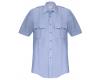 Elbeco Paragon Plus Short Sleeve Shirt - Light Blue